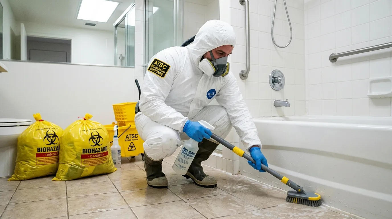 Decontamination equipment deployed for Blood Cleanup in South Beloit